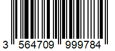 Barcode 3564709999784