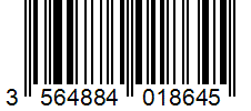 Barcode 3564884018645