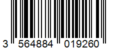 Barcode 3564884019260