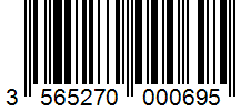 Barcode 3565270000695