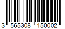 Barcode 3565308150002