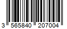 Barcode 3565840207004