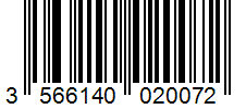 Barcode 3566140020072
