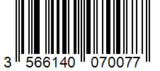 Barcode 3566140070077