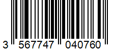 Barcode 3567747040760