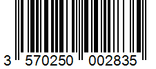 Barcode 3570250002835