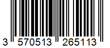Barcode 3570513265113