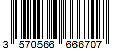 Barcode 3570566666707