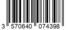 Barcode 3570640074398