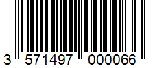 Barcode 3571497000066