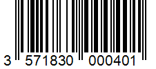 Barcode 3571830000401