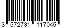 Barcode 3572731117045