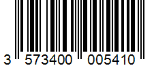 Barcode 3573400005410