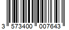Barcode 3573400007643