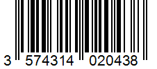 Barcode 3574314020438