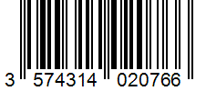 Barcode 3574314020766