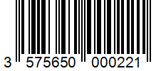 Barcode 3575650000221