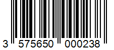 Barcode 3575650000238