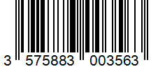 Barcode 3575883003563
