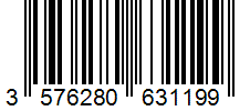 Barcode 3576280631199