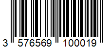 Barcode 3576569100019