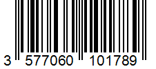 Barcode 3577060101789