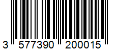 Barcode 3577390200015