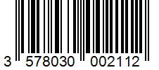 Barcode 3578030002112