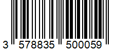 Barcode 3578835500059
