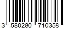 Barcode 3580280710358