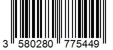 Barcode 3580280775449