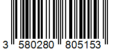 Barcode 3580280805153