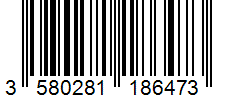 Barcode 3580281186473
