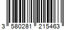 Barcode 3580281215463