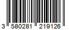 Barcode 3580281219126