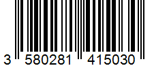 Barcode 3580281415030