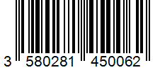 Barcode 3580281450062