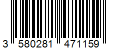 Barcode 3580281471159