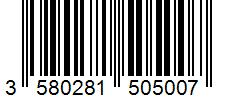 Barcode 3580281505007
