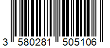 Barcode 3580281505106