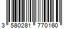 Barcode 3580281770160