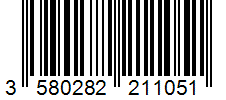 Barcode 3580282211051