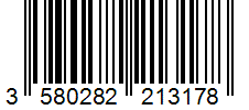 Barcode 3580282213178