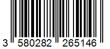 Barcode 3580282265146