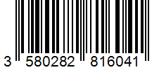 Barcode 3580282816041