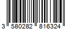 Barcode 3580282816324