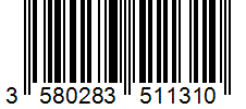 Barcode 3580283511310