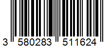 Barcode 3580283511624