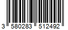 Barcode 3580283512492