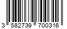 Barcode 3582739700316